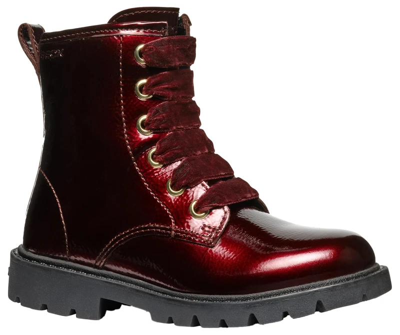 Geox J SHAYLAX Girl A Ankle Boot, Bordeaux, 5 UK