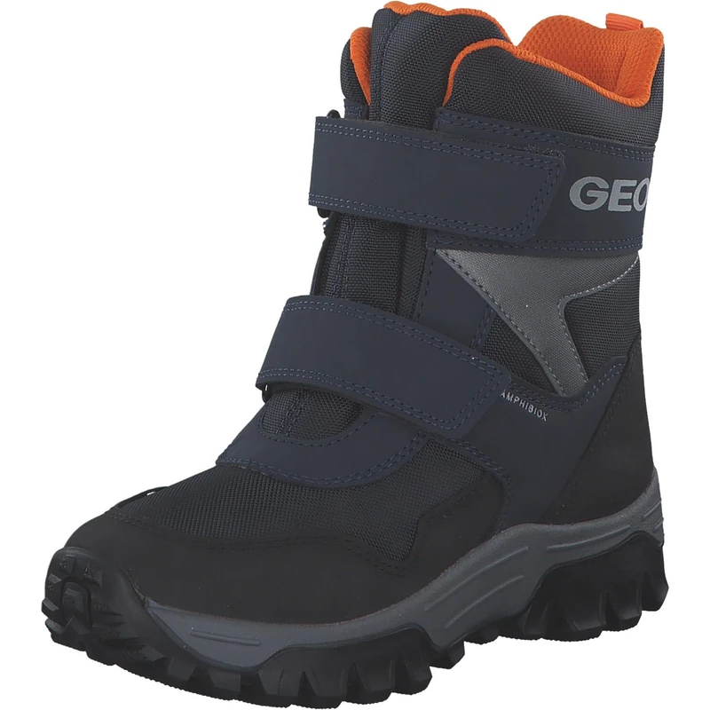 Geox J HIMALAYA BOY B ABX, Snow Boot, Navy,