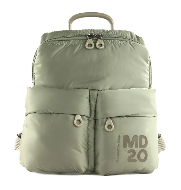 Mandarina Duck, MD20 BALLON BACKPACK Women, One Size, Sage Gray, One Size