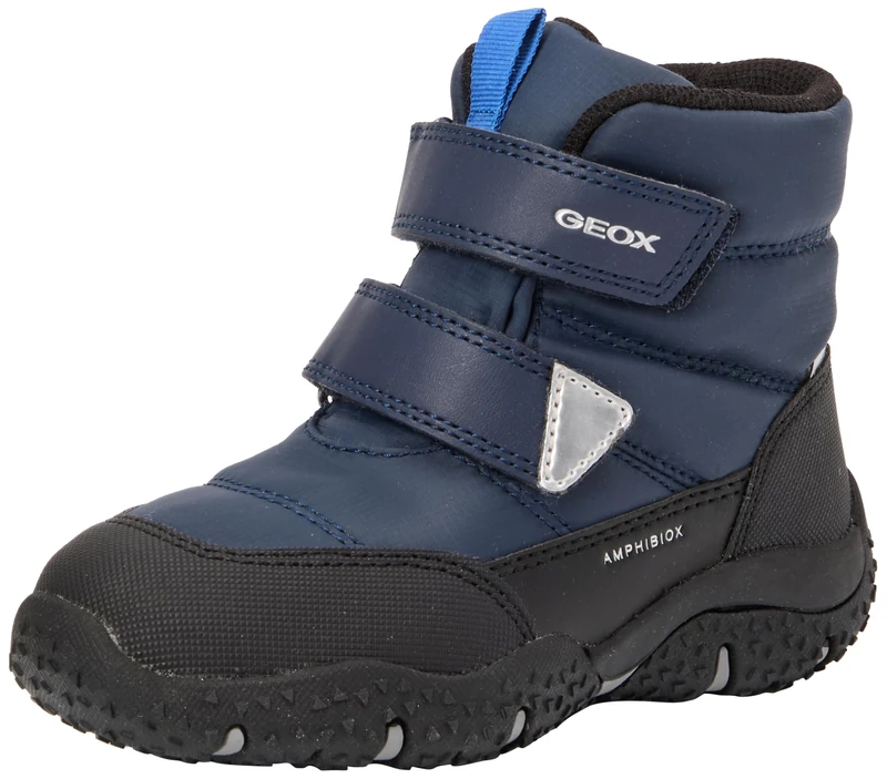 Geox Baby Boys Baltic Boy Abx Snow Boot, Navy Royal, 4 UK Child