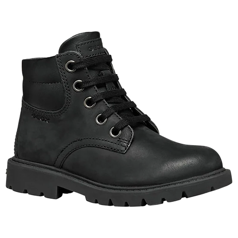 Geox J SHAYLAX BOY B Ankle Boot, Black, 11 Child UK