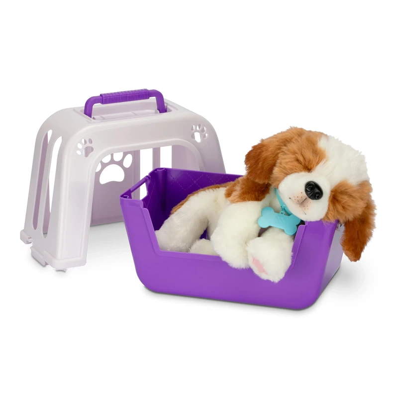 Little Live Pets My Really Real Puppy - Patches The Beagle Realistic Interactive Toy Puppy That Reacts To Your Touch. 60+ Sounds and Reactions. Soft Fur, Weighted Paws, Blinking Eyes