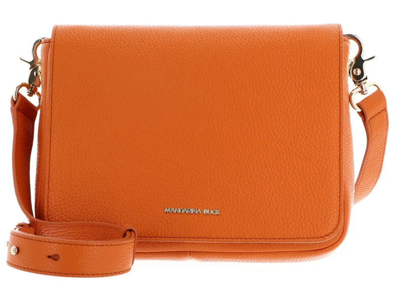 Mandarina Duck Women's Mellow Leather Hunting Bag, Marmalade, Medium