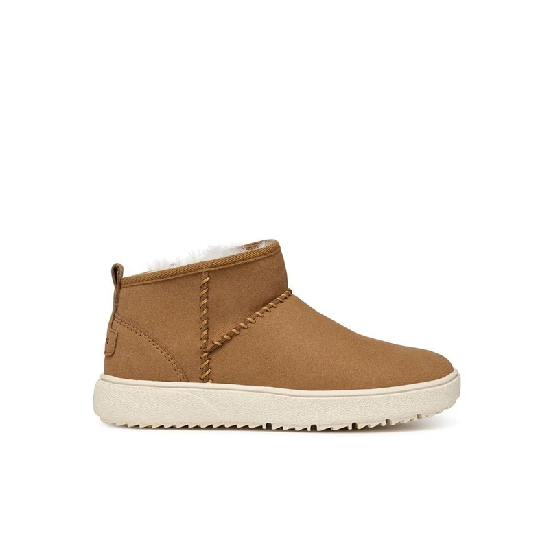 Geox Girls J Theleven C Ankle Boot, Whisky, 3.5 UK