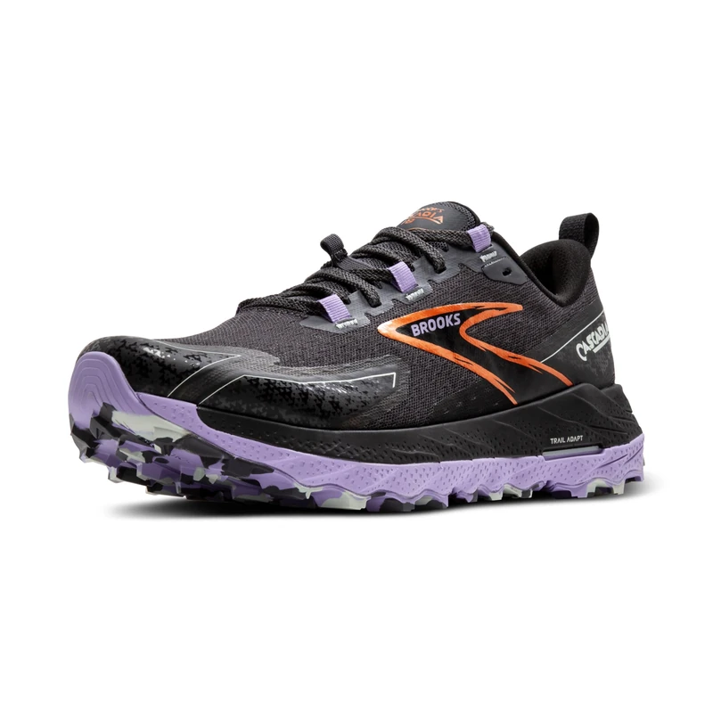 Brooks 1204161B048 Cascadia 18 Women Ebony/Sweet Lavender/Copper UK 4