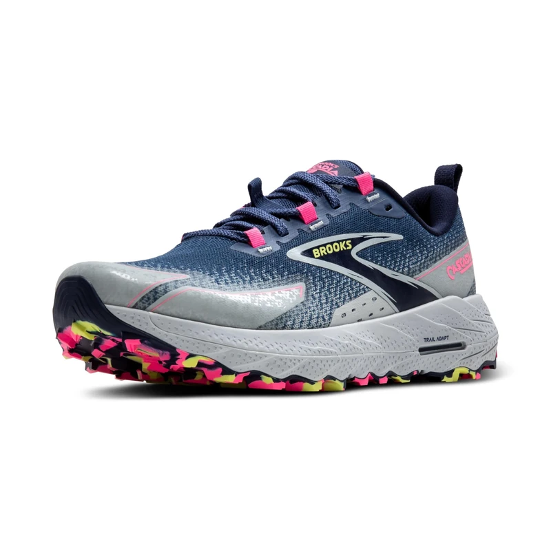 Brooks 1204161B476 Cascadia 18 Women Oceana/Pearl Blue/Pink UK 5