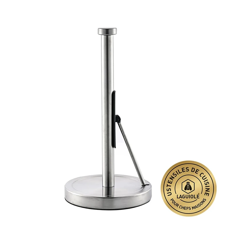 Laguiole - Stainless steel kitchen towel holder Harmony