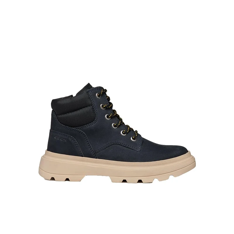 Geox J KIDDARTAH BOY A, Ankle Boot, NAVY/BLACK,