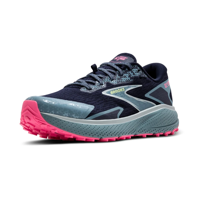 BROOKS 1204181B474 Divide 5 Women Peacoat/Black/Pink UK 5