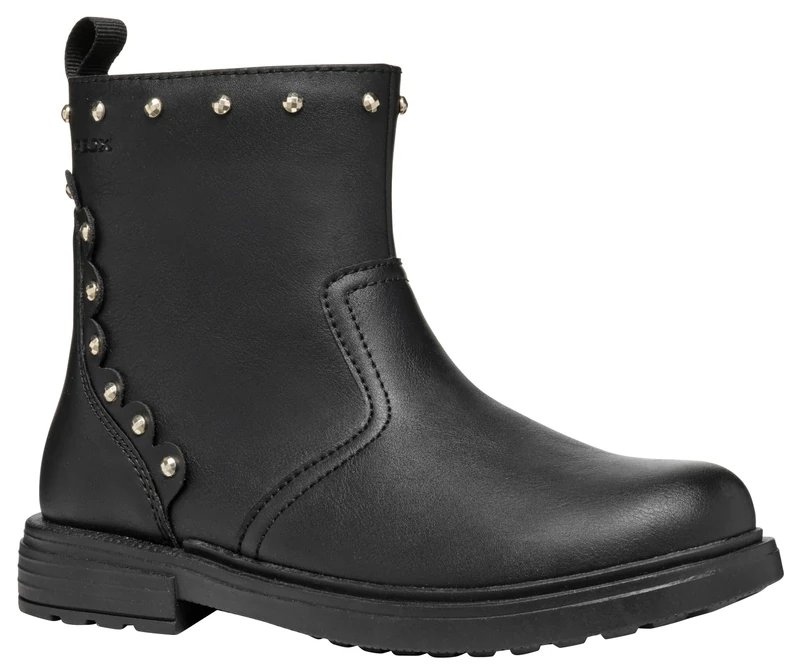 Geox J ECLAIR GIRL C, Chelsea Boot, Black,