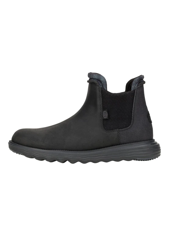 HEYDUDE Men Branson Classic Black/Black Mid-Top 40 EU