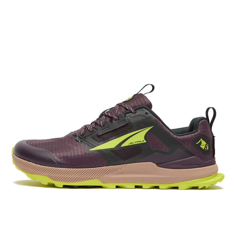 Altra Women's AL0A85ND Lone Peak 8 Trail Running Shoe, Dark Purple, 9