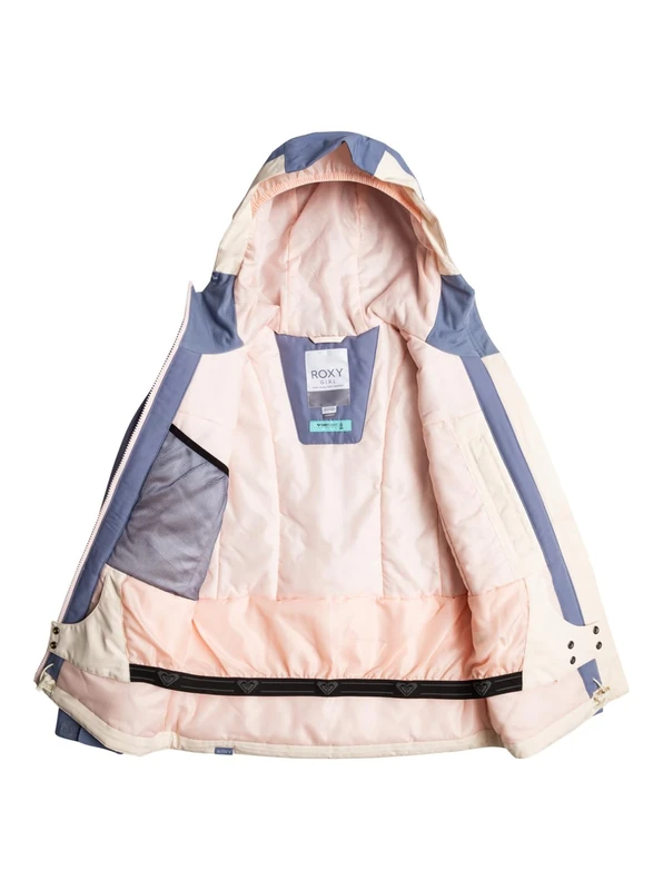Roxy Jackets SILVERWINTER GIRL JK Youth Blue 8