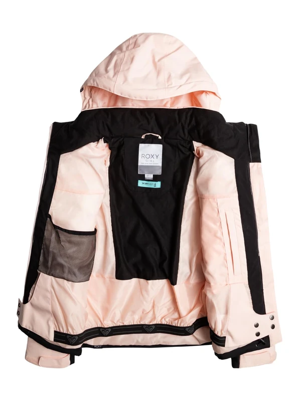 Roxy Jackets JETTY GIRL JK Youth Black 8