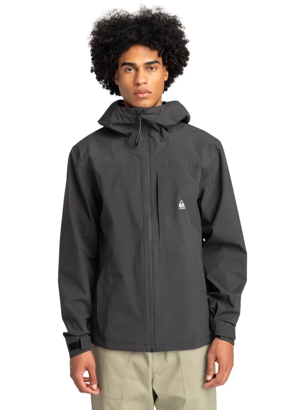 Quiksilver Parka jacket OVERCAST 10K JACKET Men Black XXL