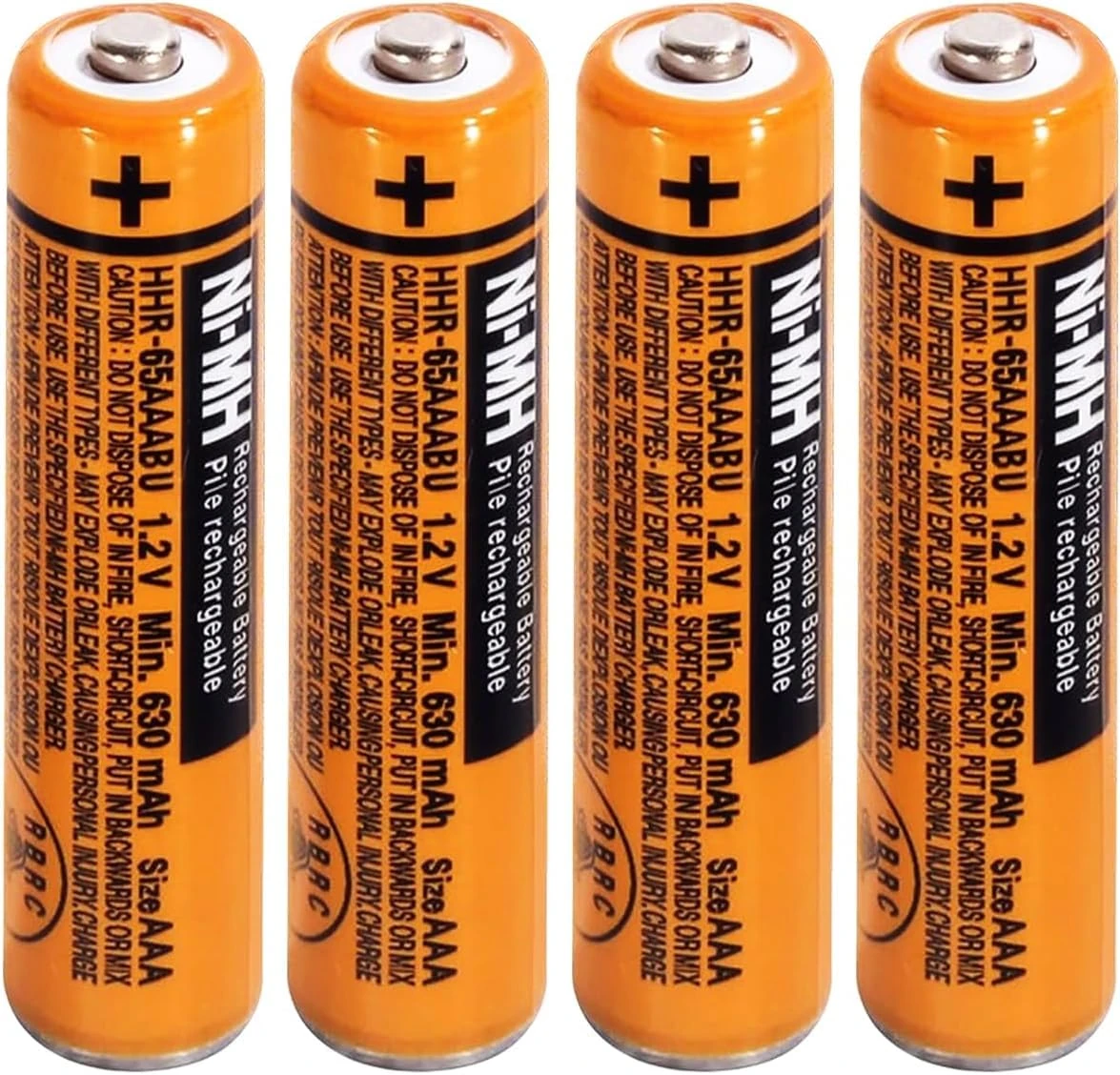 AAA Rechargeable Battery 1.2V 550mah NI-MH 4-Pack AAA rechargeable Batteries for Panasonic BT Gigaset Cordless Phones