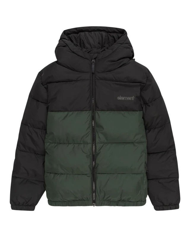 Element Jacket Classic Hooded Puffa Youth Youth Black XL/16