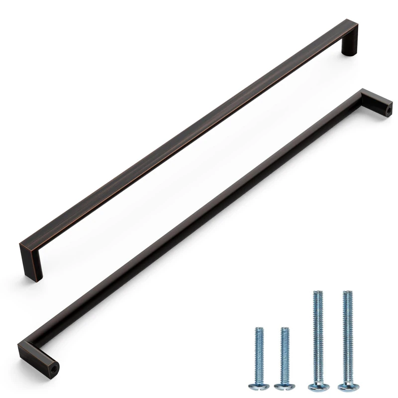 KNOKLOCK 6 Pack 12-3/5 Inch Oil Rubbed Bronze Cabinet Pulls