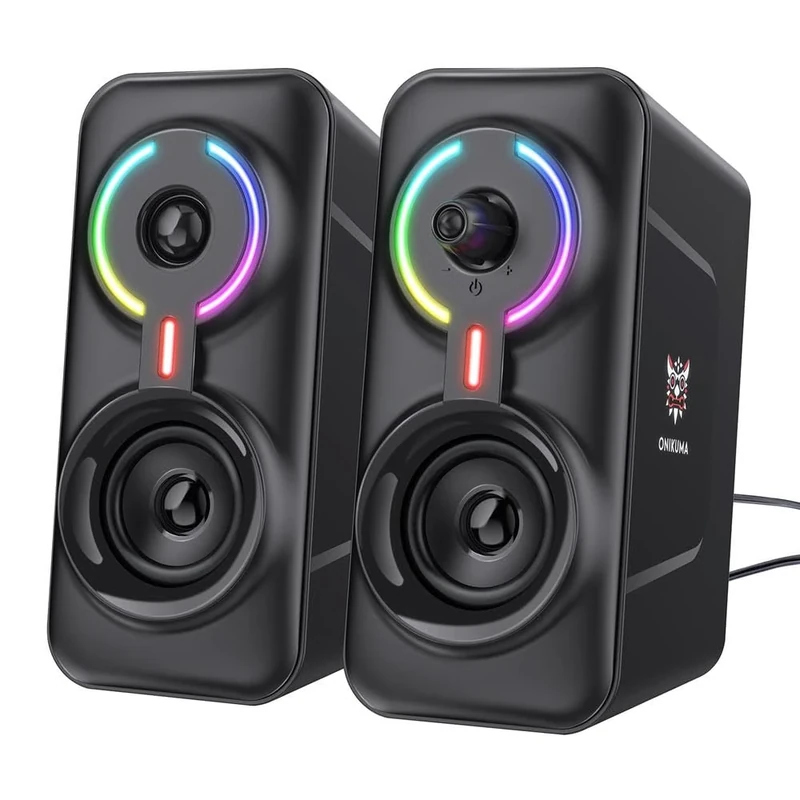 ONIKUMA Słuchawki gamingowe x28 RGB czarne (przewodowe) Brand - Image 1