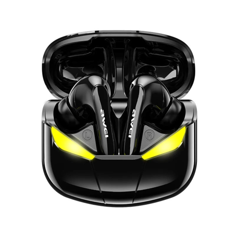 AWEI Słuchawki Bluetooth 5.0 T35 TWS + Stacja Dokująca -dla Graczy- Czarne Brand