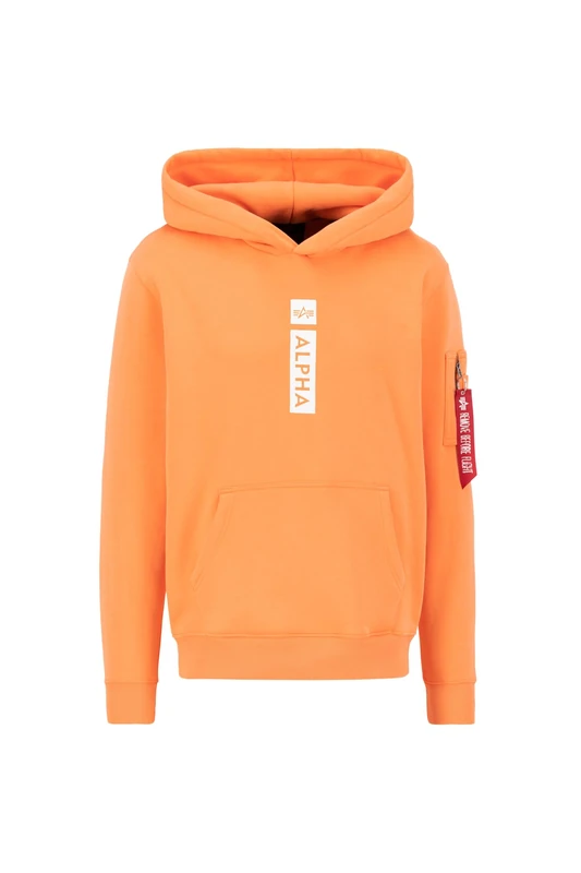 Alpha Industries Alpha PP Hoodie for men Tangerine