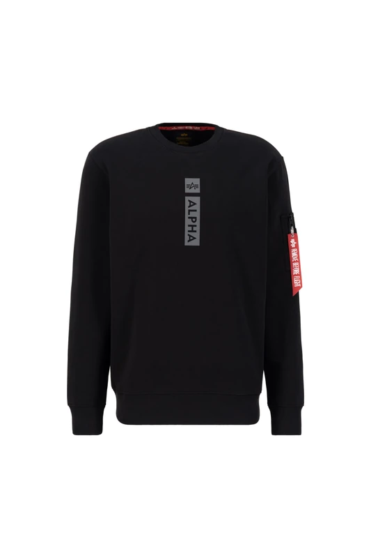 Alpha Industries Alpha RP Sweatshirt for men Black - Image 1
