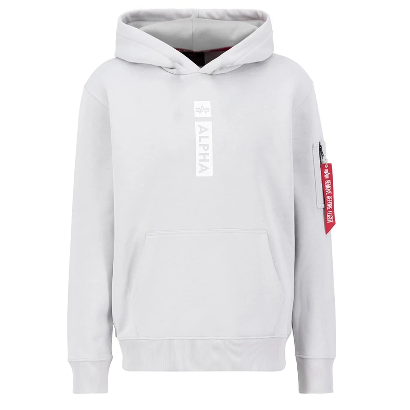 Alpha Industries Alpha PP Hoodie for men Pastel Grey