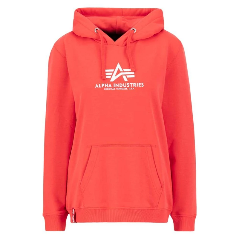 Alpha Industries New Basic Hoodie for women Radiant Red