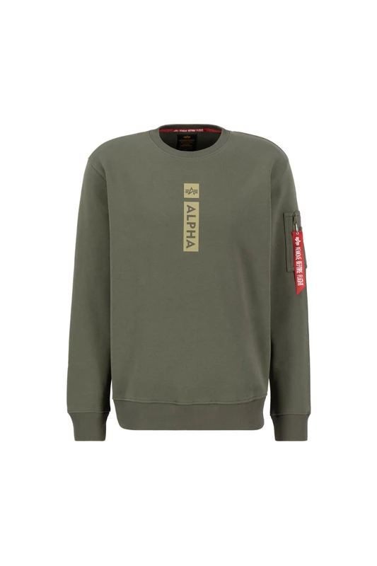 Alpha Industries Alpha RP Sweatshirt for men Dark Olive