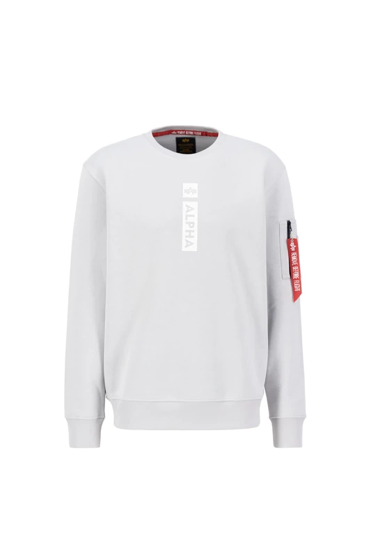 Alpha Industries Alpha RP Sweatshirt for men Pastel Grey - Image 1