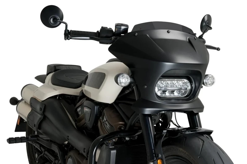 Puig 21325F Fury Sport Semifairing Dark Smoke