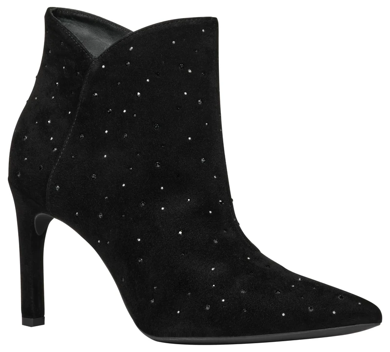 Geox Women's D Faviola C Ankle Boot, Brilliant Black, 3 UK