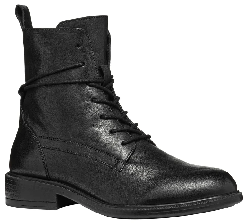 Geox Women's D Catria DAnkle Boot, black, 6 UK