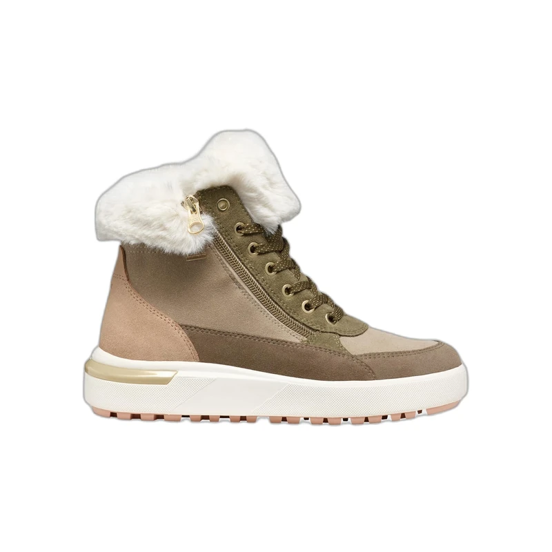 Geox Women's D Dalyla B AbxAnkle Boot, Musk Off White, 4 UK