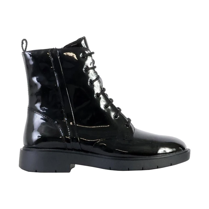 Geox Women's D Spherica Ec1 AAnkle Boot, black, 6 UK