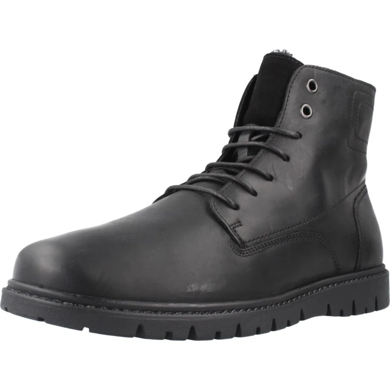 Geox Men's U Ghiacciaio D Ankle Boot, black, 6.5 UK
