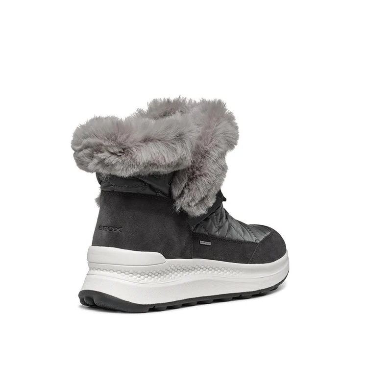 Geox Women's D Spherica Actif X2 Ankle Boot, Graphite, 8 UK