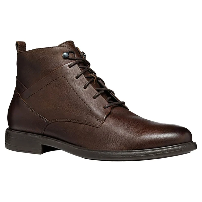 Geox Men's U Terence AAnkle Boot, coffee, 10.5 UK