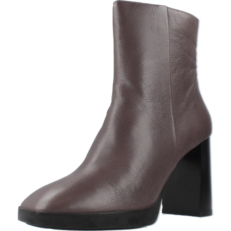 Geox Women's D Teulada C Ankle Boot, Graphite, 4.5 UK