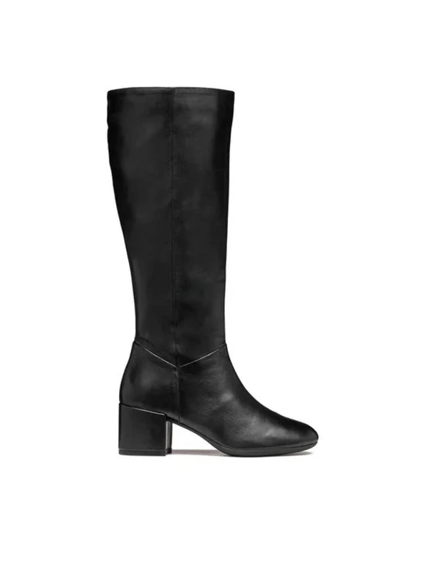 Geox D Eleana A Women's Fashion Boots, Black, 4 UK