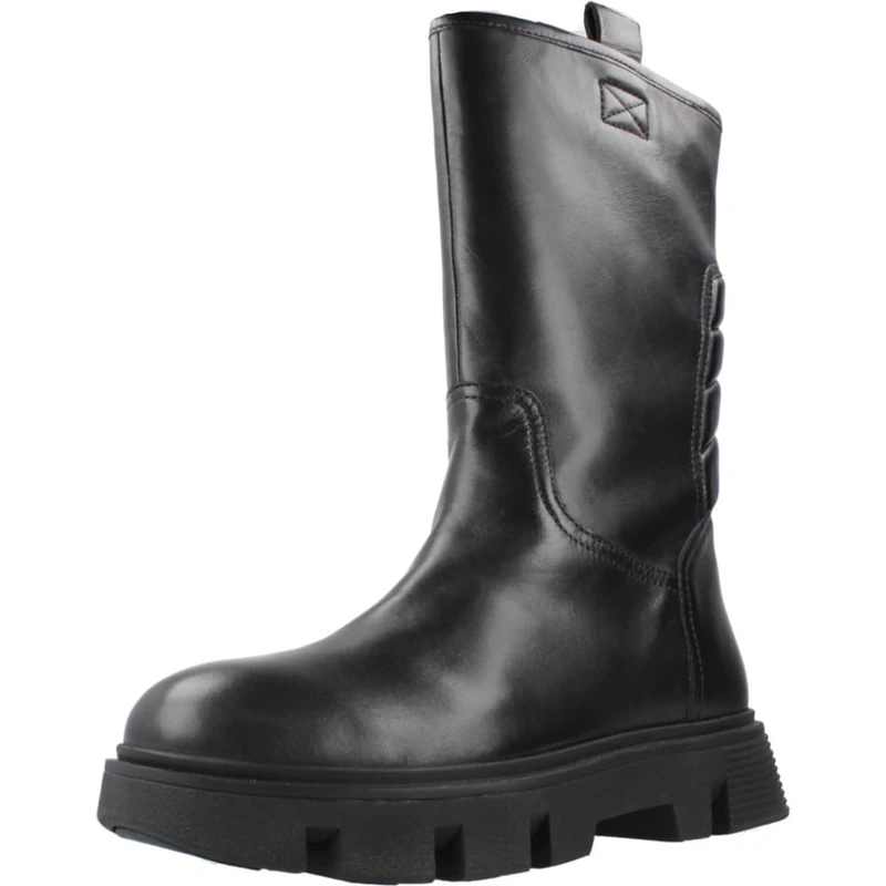 Geox Women's D Vilde EFashion Boot, black, 6 UK