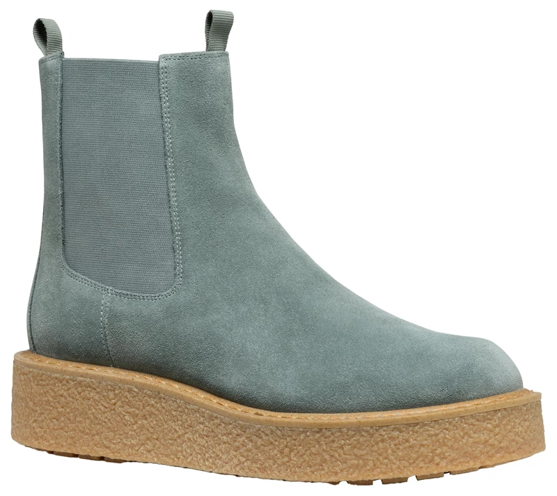 Geox Women's D Elidea C Ankle Boot, Sage, 7 UK