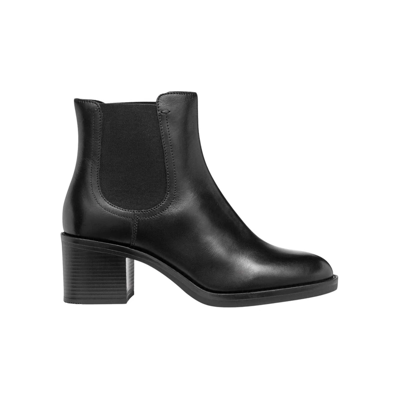 Geox Women's D Serilda 60 B Ankle Boots, black, 3.5 UK