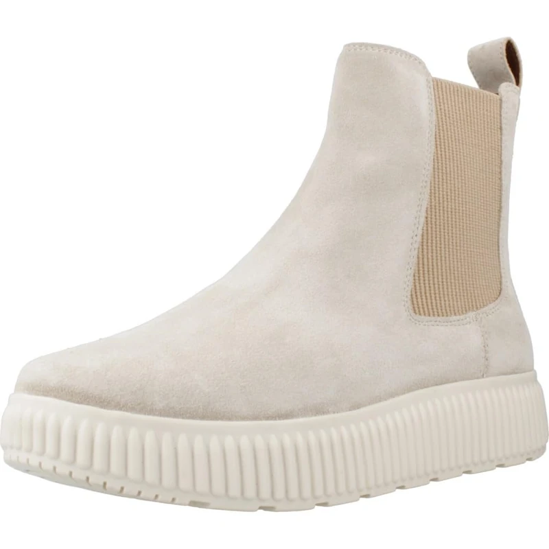 Geox Women's D Graisy Ankle Boots, Lt Taupe, 3 UK