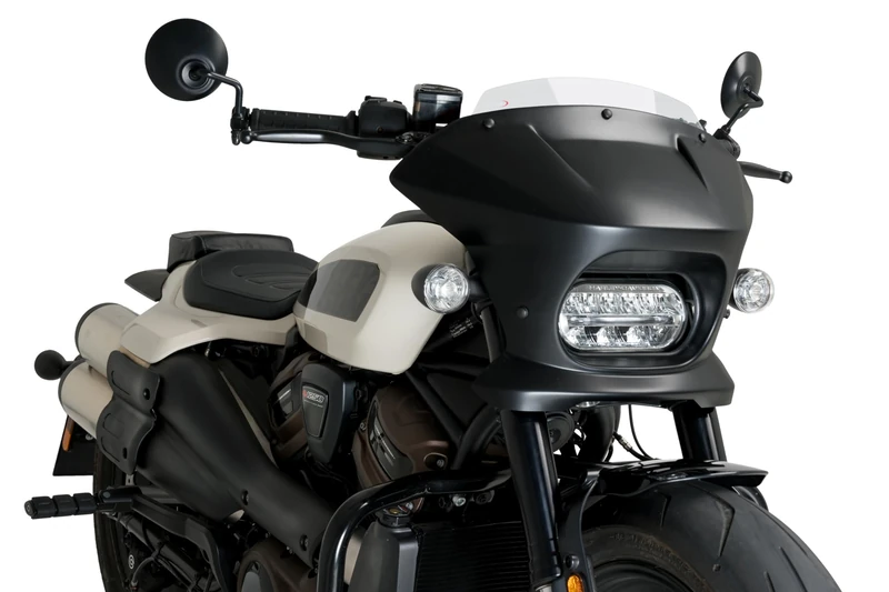 Puig 21587W Fury Sport Semifairing Clear