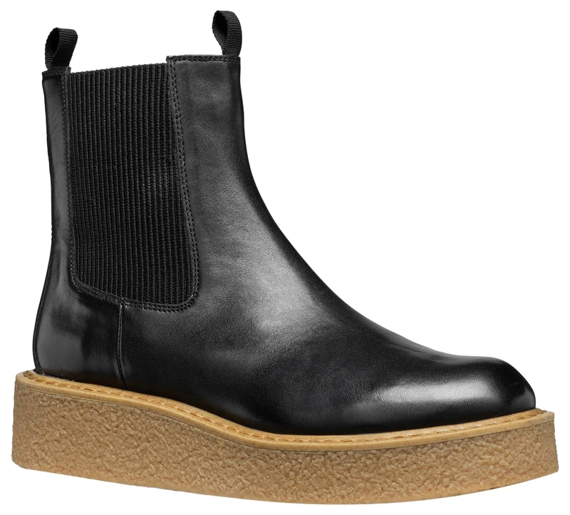 Geox Women's D Elidea CAnkle Boot, black, 2.5 UK