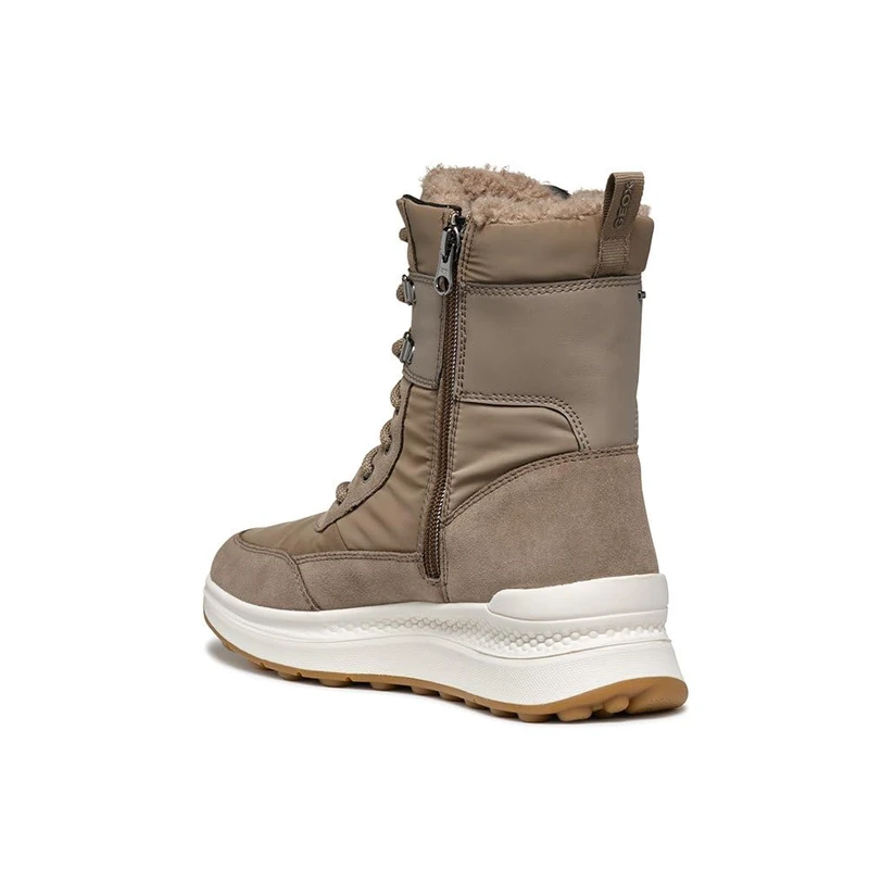 Geox Women's D Spherica Actif X2 Ankle Boot, taupe, 5 UK