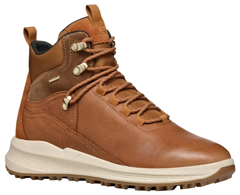 Geox Women's D Pg1x B ABX B Ankle Boot, Cognac, 2 UK