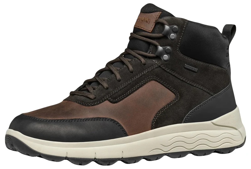 Geox Men's U Spherica 4x4 B ABX Ankle Boot, Coffee, 7 UK