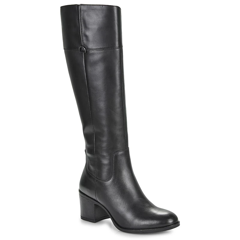 Geox Women's D New Asheel AFashion Boot, black, 7.5 UK